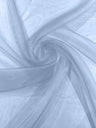 Crystal Organza Nylon Polyester Fabric - Sheer, Lightweight, 59/60" Width (1 Yard)