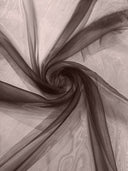 Crystal Organza Nylon Polyester Fabric - Sheer, Lightweight, 59/60" Width (1 Yard)