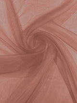 Crystal Organza Nylon Polyester Fabric - Sheer, Lightweight, 59/60" Width (1 Yard)