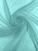 Crystal Organza Nylon Polyester Fabric - Sheer, Lightweight, 59/60" Width (1 Yard)