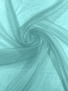 Crystal Organza Nylon Polyester Fabric - Sheer, Lightweight, 59/60" Width (1 Yard)