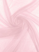 Crystal Organza Nylon Polyester Fabric - Sheer, Lightweight, 59/60" Width (1 Yard)