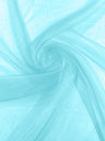 Crystal Organza Nylon Polyester Fabric - Sheer, Lightweight, 59/60" Width (1 Yard)