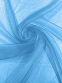 Crystal Organza Nylon Polyester Fabric - Sheer, Lightweight, 59/60" Width (1 Yard)