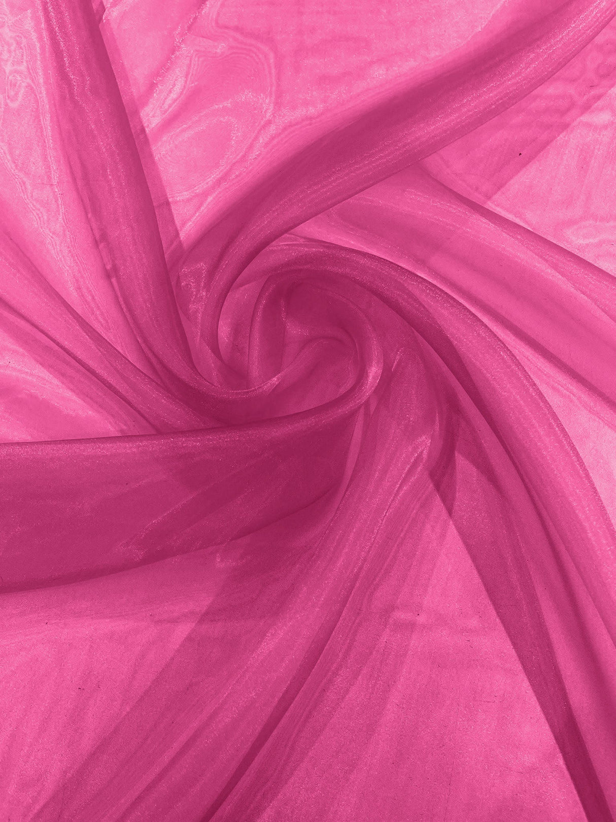 Crystal Organza Nylon Polyester Fabric - Sheer, Lightweight, 59/60" Width (1 Yard)