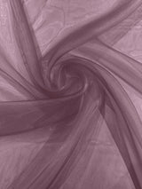Crystal Organza Nylon Polyester Fabric - Sheer, Lightweight, 59/60" Width (1 Yard)