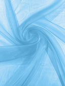 Crystal Organza Nylon Polyester Fabric - Sheer, Lightweight, 59/60" Width (1 Yard)