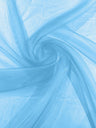 Crystal Organza Nylon Polyester Fabric - Sheer, Lightweight, 59/60" Width (1 Yard)