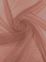 Crystal Organza Nylon Polyester Fabric - Sheer, Lightweight, 59/60" Width (1 Yard)