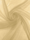 Crystal Organza Nylon Polyester Fabric - Sheer, Lightweight, 59/60" Width (1 Yard)