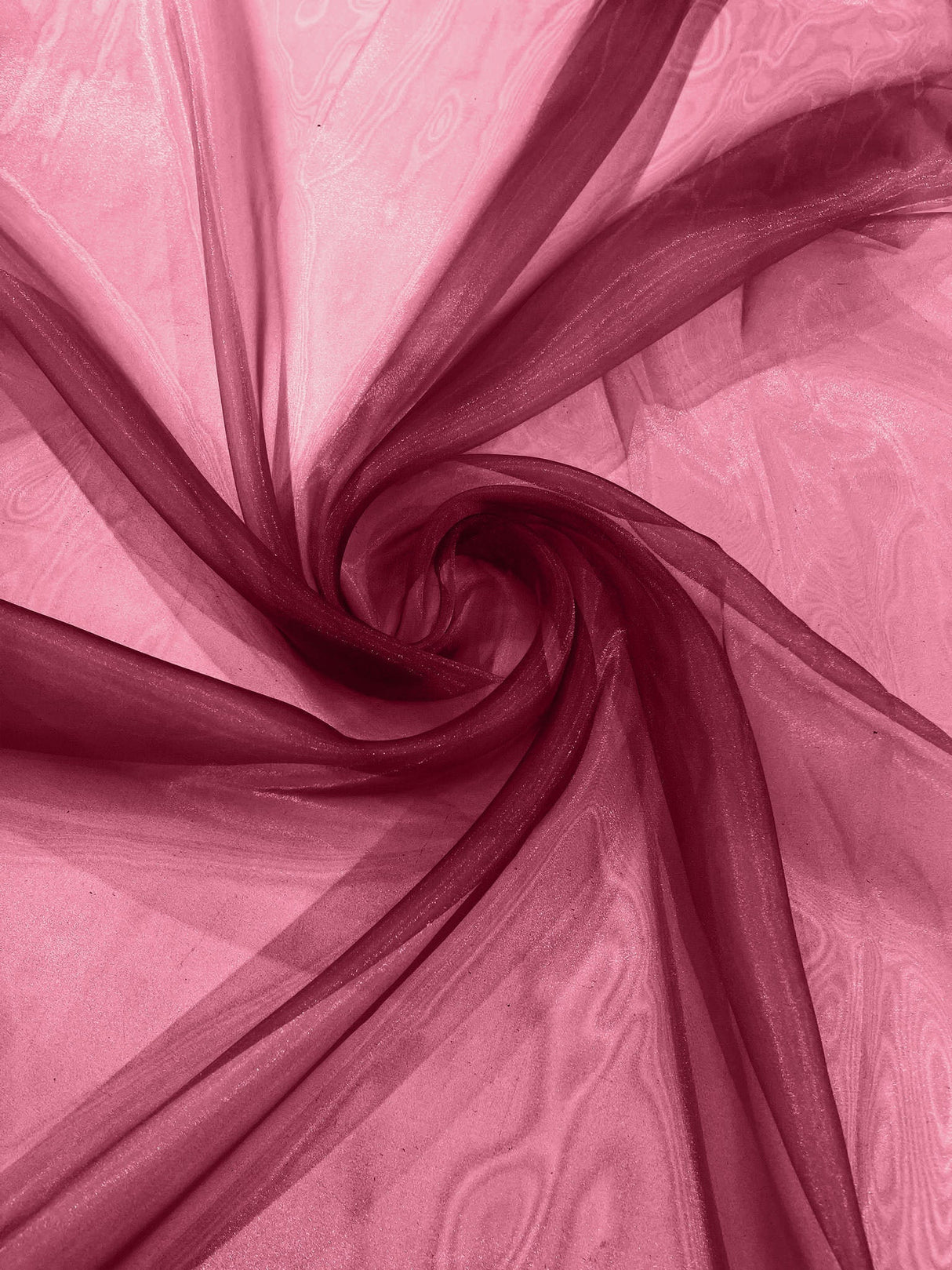 Crystal Organza Nylon Polyester Fabric - Sheer, Lightweight, 59/60" Width (1 Yard)