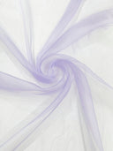 Crystal Organza Nylon Polyester Fabric - Sheer, Lightweight, 59/60" Width (1 Yard)