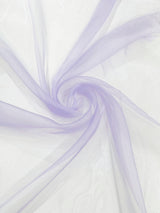 Crystal Organza Nylon Polyester Fabric - Sheer, Lightweight, 59/60" Width (1 Yard)