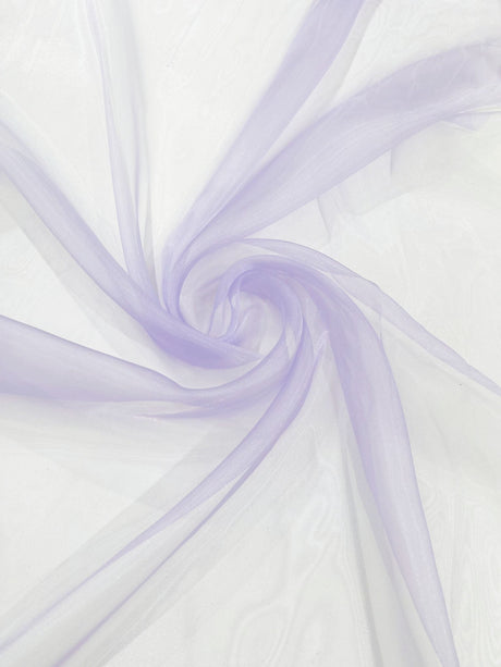 Crystal Organza Nylon Polyester Fabric - Sheer, Lightweight, 59/60" Width (1 Yard)