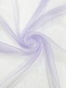Crystal Organza Nylon Polyester Fabric - Sheer, Lightweight, 59/60" Width (1 Yard)