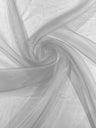 Crystal Organza Nylon Polyester Fabric - Sheer, Lightweight, 59/60" Width (1 Yard)