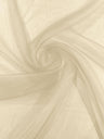 Crystal Organza Nylon Polyester Fabric - Sheer, Lightweight, 59/60" Width (1 Yard)