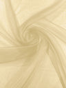 Crystal Organza Nylon Polyester Fabric - Sheer, Lightweight, 59/60" Width (1 Yard)