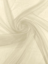 Crystal Organza Nylon Polyester Fabric - Sheer, Lightweight, 59/60" Width (1 Yard)
