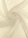 Crystal Organza Nylon Polyester Fabric - Sheer, Lightweight, 59/60" Width (1 Yard)