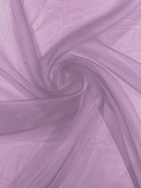Crystal Organza Nylon Polyester Fabric - Sheer, Lightweight, 59/60" Width (1 Yard)