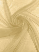 Crystal Organza Nylon Polyester Fabric - Sheer, Lightweight, 59/60" Width (1 Yard)