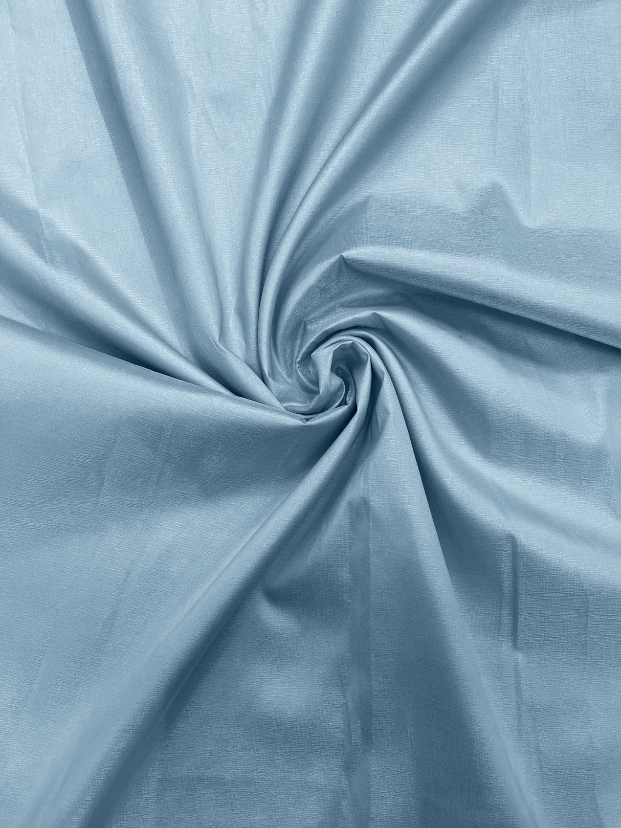 Crystal Taffeta Polyester Fabric - Black, Blush, Burgundy, Ivory, Light Blue, Lilac, Pink, Red, Royal Blue, White, 55" Width (1 Yard)