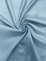 Crystal Taffeta Polyester Fabric - Black, Blush, Burgundy, Ivory, Light Blue, Lilac, Pink, Red, Royal Blue, White, 55" Width (1 Yard)