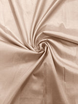 Crystal Taffeta Polyester Fabric - Black, Blush, Burgundy, Ivory, Light Blue, Lilac, Pink, Red, Royal Blue, White, 55" Width (1 Yard)
