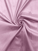 Crystal Taffeta Polyester Fabric - Black, Blush, Burgundy, Ivory, Light Blue, Lilac, Pink, Red, Royal Blue, White, 55" Width (1 Yard)