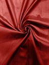 Crystal Taffeta Polyester Fabric - Black, Blush, Burgundy, Ivory, Light Blue, Lilac, Pink, Red, Royal Blue, White, 55" Width (1 Yard)