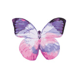 Crystal Candy Fluttery Purple Edible Butterflies - Pack of 22