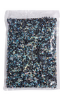 Big Bag Hot Fix Rhinestones - Crystal AB, Hot Fix Rhinestones Fabric - Crystal AB, 2MM To 6MM Stone Sizes (1 Bag)