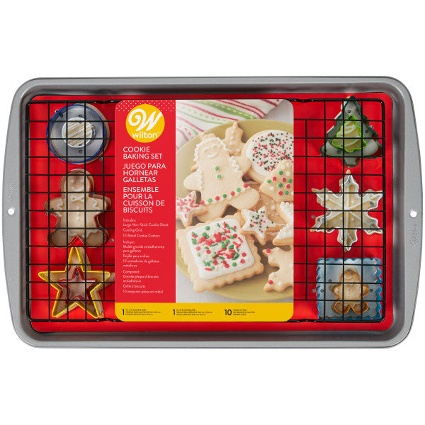 Wilton Christmas Cookie Baking Set, 12-Piece Kit