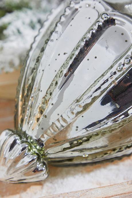 12" Cathedral Antique Mercury Glass Ornament
