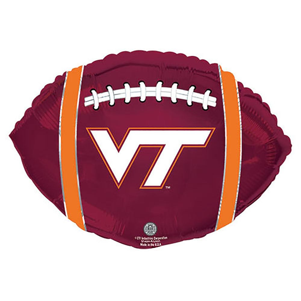 Foil Balloon Virginia Tech Hokies Football