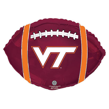 Foil Balloon Virginia Tech Hokies Football