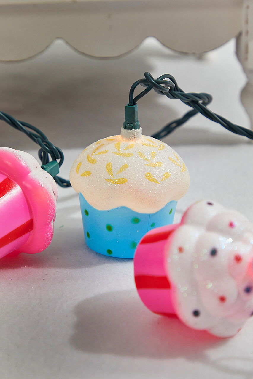 Kurt S. Adler Indoor/Outdoor Cupcake Party Lights