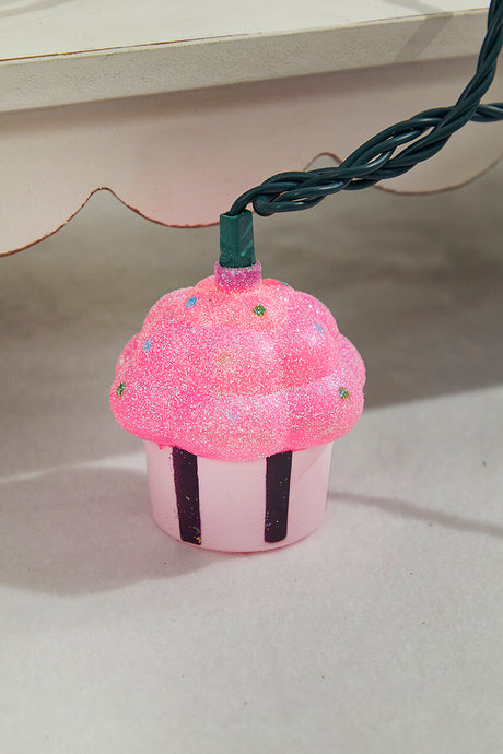 Kurt S. Adler Indoor/Outdoor Cupcake Party Lights