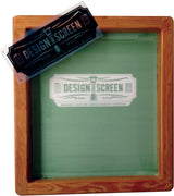 Custom Pre-Burned Silkscreen Screen Printing Frame - Commercial Grade, 110 Mesh, All Frame Sizes (1 Unit)