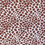 Swim Knit Poly Spandex Giraffe Print 22" Remnant