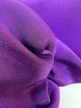Purple Polyamide Crepe