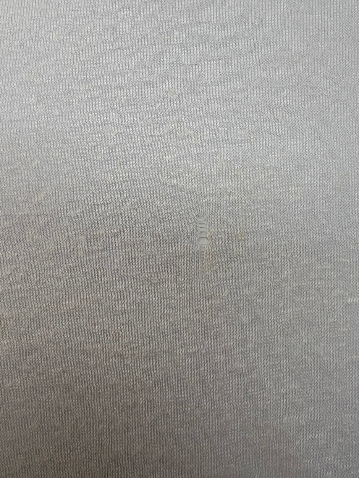 Linen Knitted Flammé White Shades