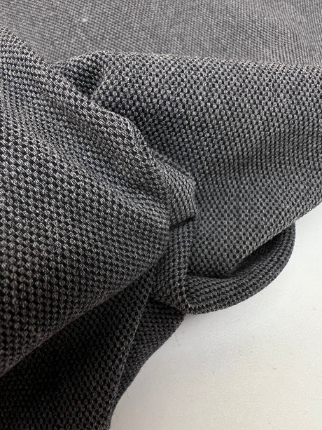 Italian Wool Tweed Gray Shades