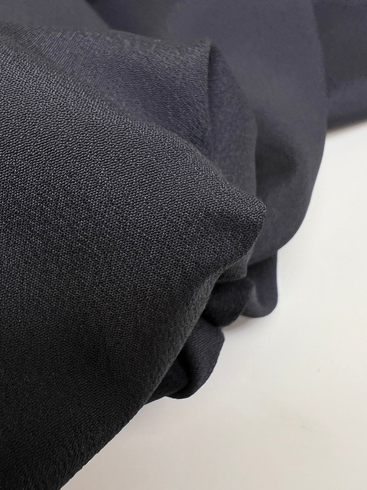 Viscose Elastane Crepe Blue