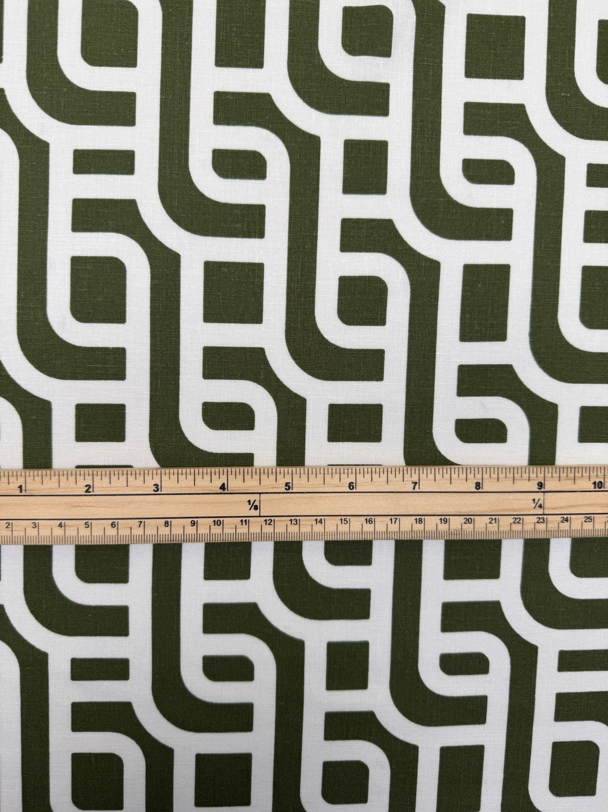 Printed Linen Cotton Fabric