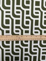 Printed Linen Cotton Fabric