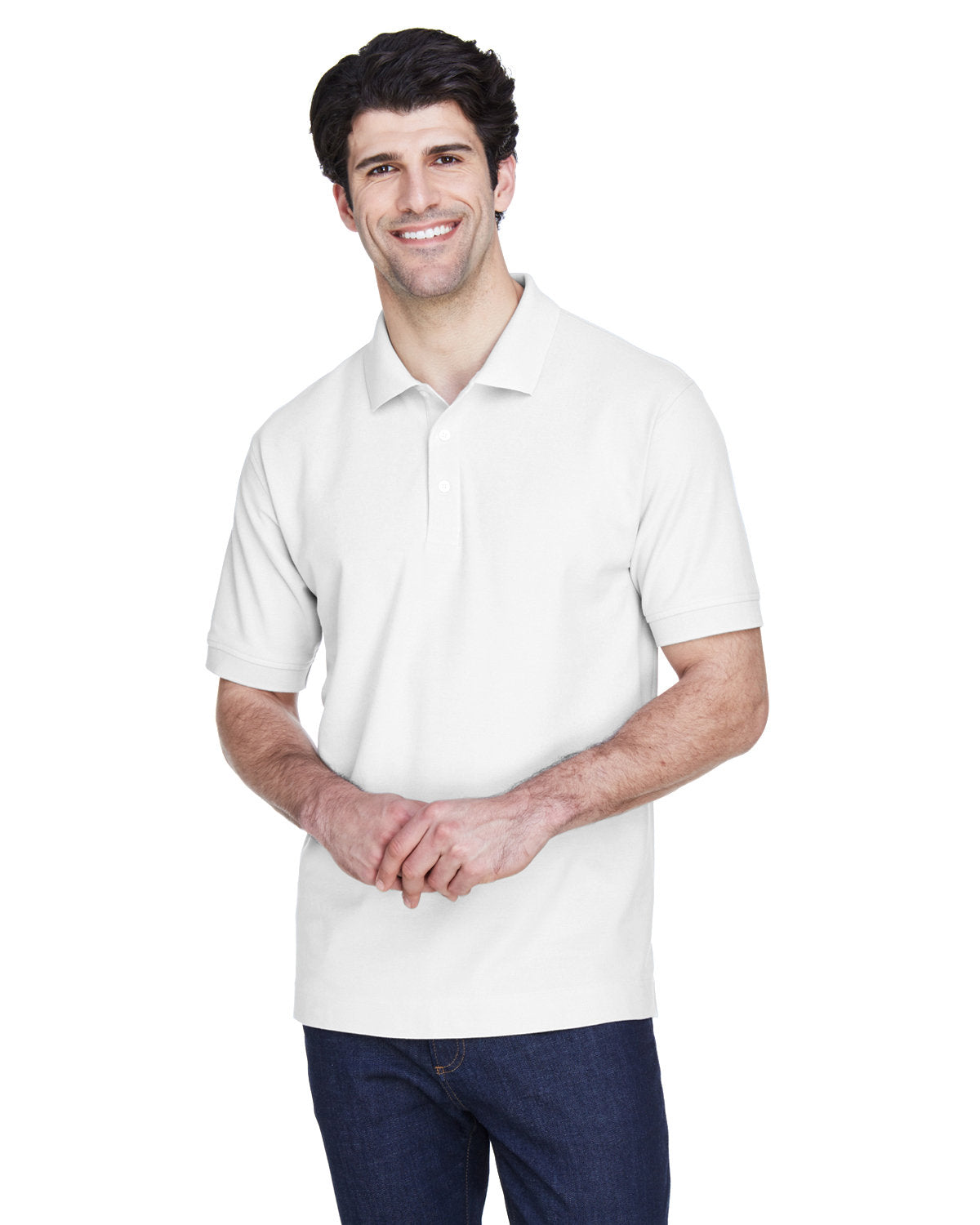 Men's Pima Piqué Short-Sleeve Polo