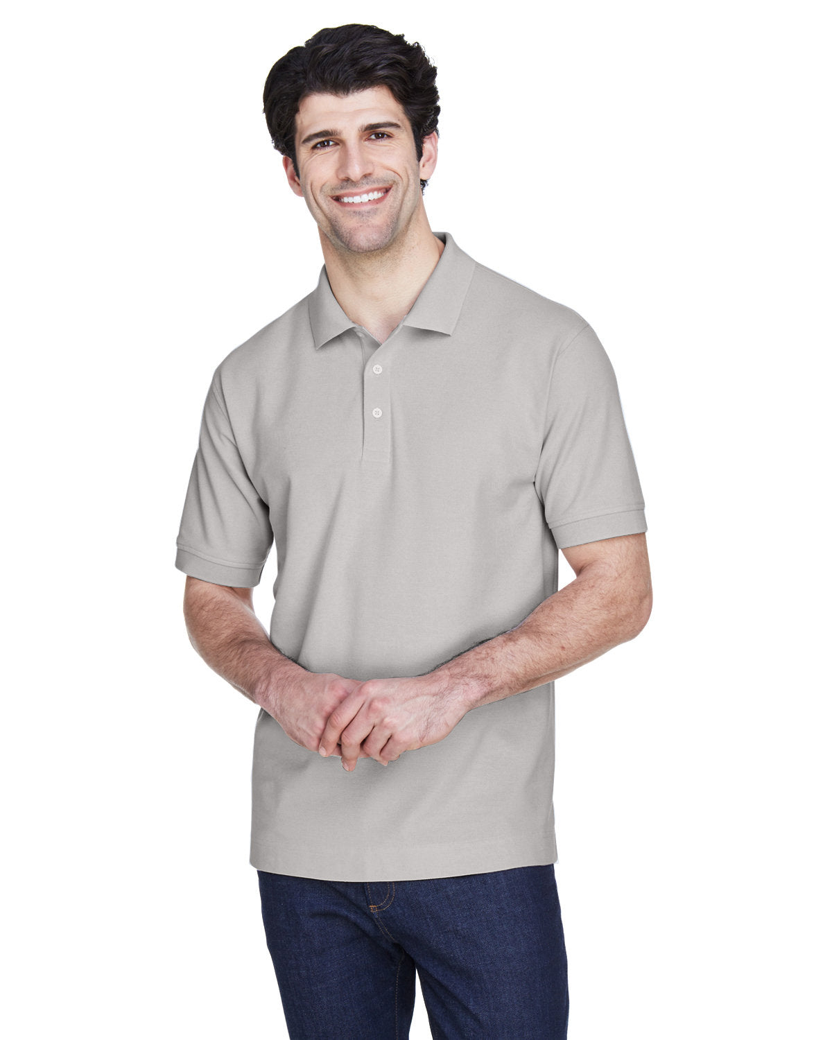 Men's Pima Piqué Short-Sleeve Polo