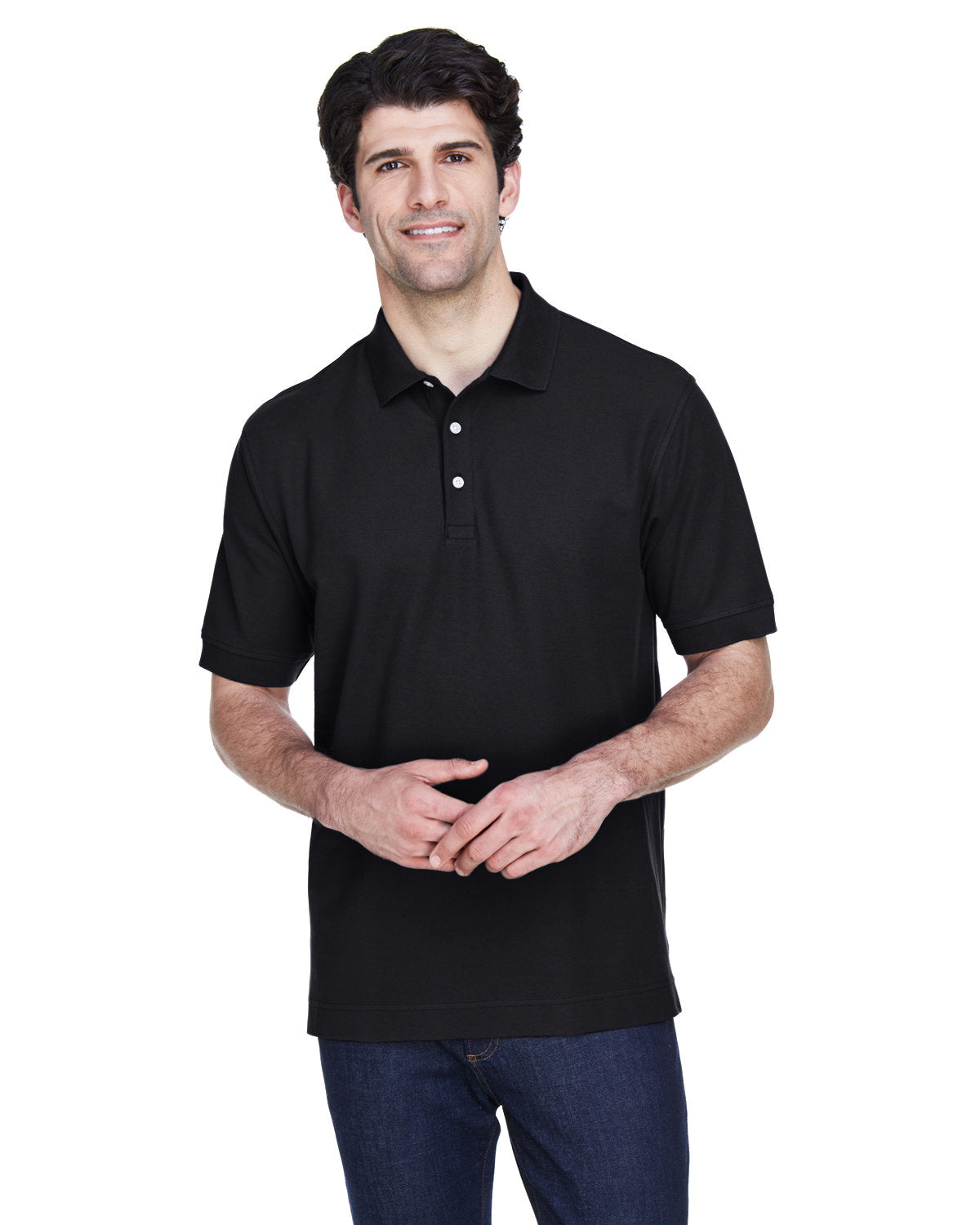 Men's Pima Piqué Short-Sleeve Polo